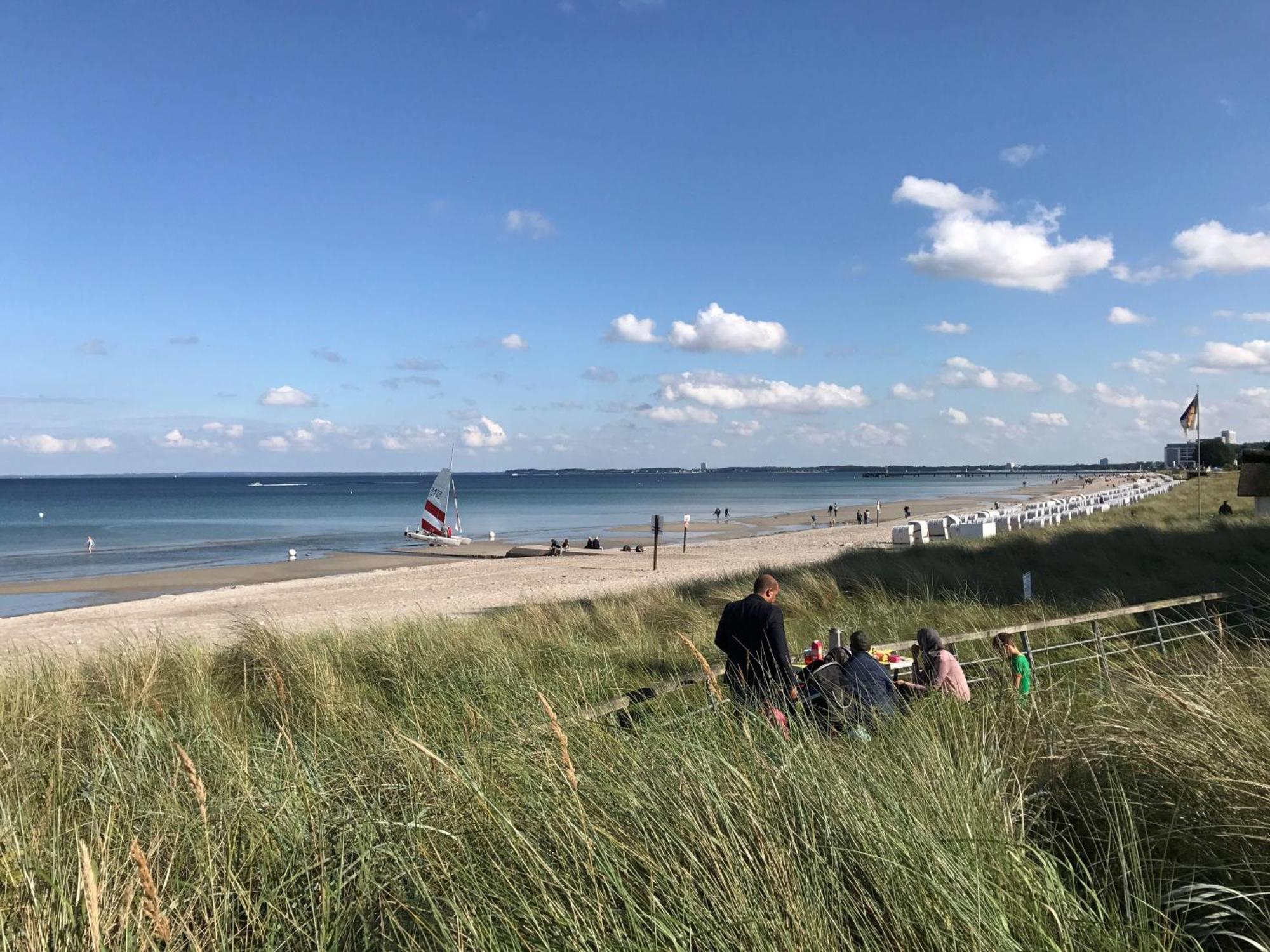 Ter 304 - Terrassenhuegel -Teilseeblick Scharbeutz Exteriér fotografie